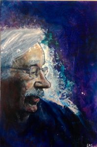 Old man art portrait